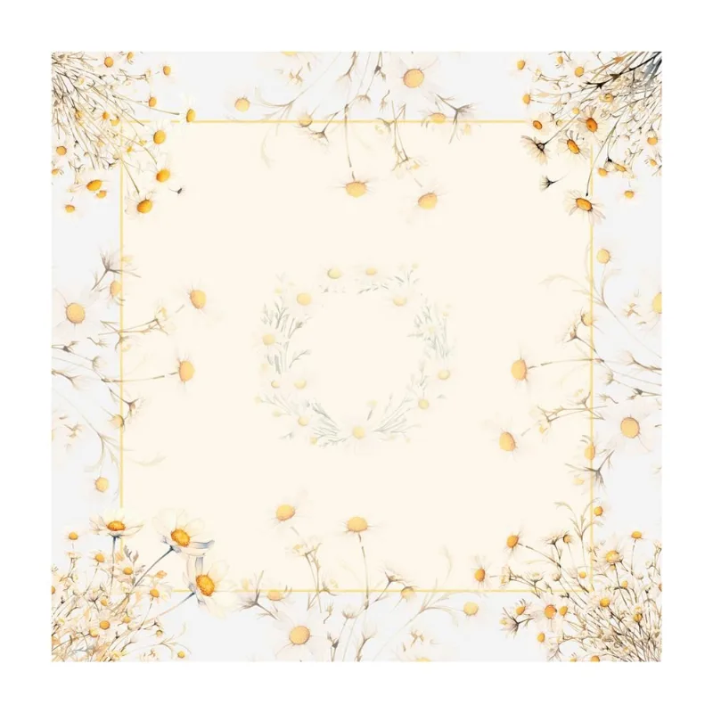 Guardanapo Estampado NSW Decor 45x45cm Margarida 5943 (MP)