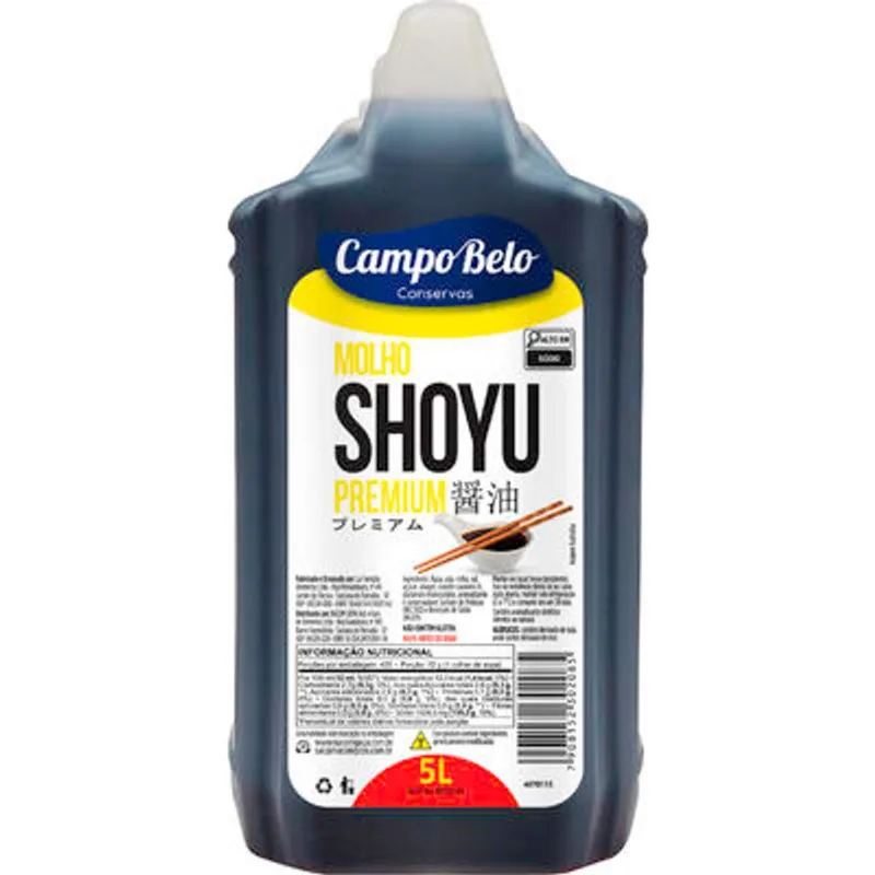 Molho Shoyu Campo belo 5L