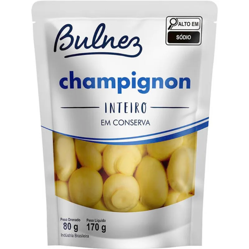 Champignon Bulnez Inteiro 80g