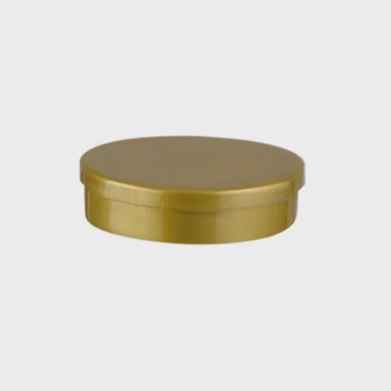 Latinha Plastica Dourado C/10 Mirandinha
