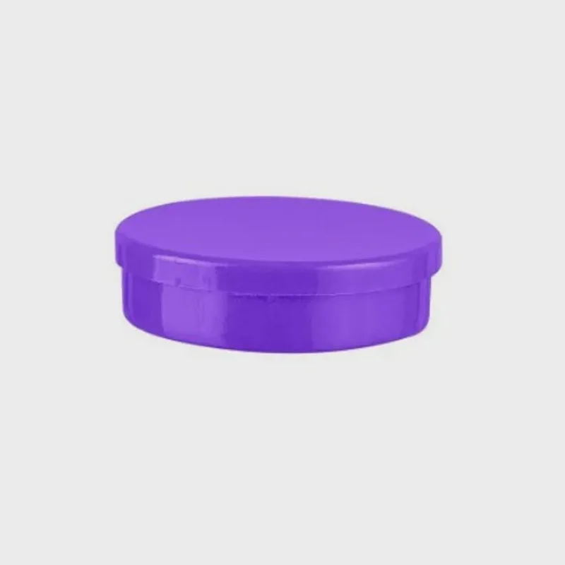 Latinha Plastica Roxo C/10 Mirandinha
