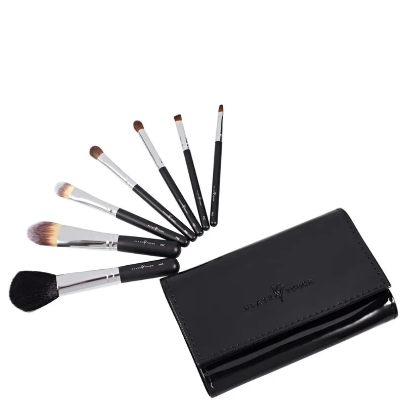Kit De Pincéis Klass Vough Pocket Classic Preto 7un Blz - KLASS VOUGH