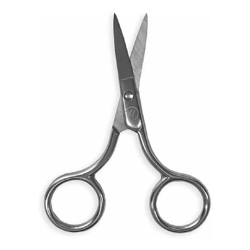 Tesoura De Sobrancelha Klass Vough Pequena Prata Sc-02