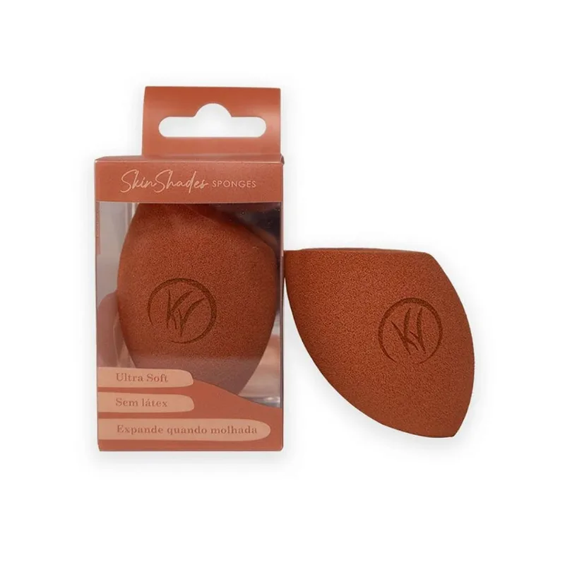 Esponja de Maquiagem - Skin Shades Caramel - Klass Vough