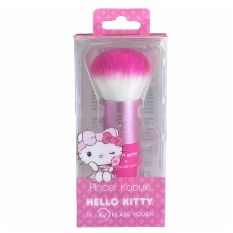Pincel de Maquiagem Kabuki Klass Vough Hello Kitty 1 Unidade - KLASS VOUGH