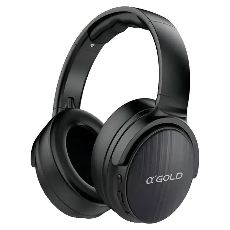 Fone De Ouvido Bluetooth A'Gold FN-GB02 5.3 Preto (MP)