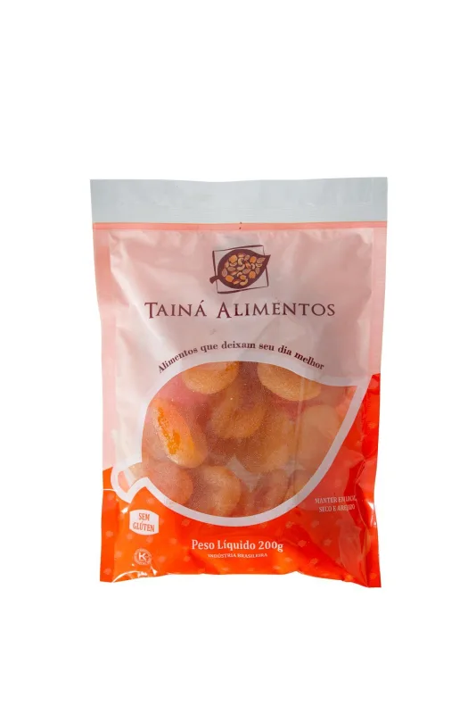 Damasco Turco Seco Tainá Alimentos 200g - Não Informado - Mercearia