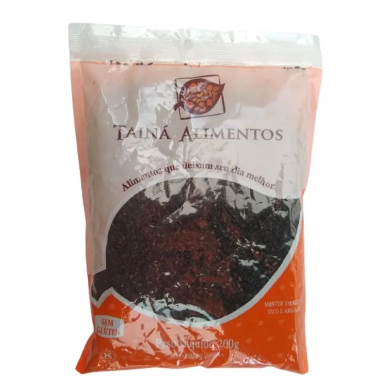 Gergelim Preto Tainá Alimentos 200g