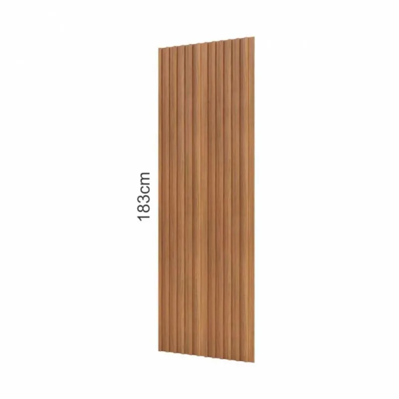 Painel Ripado PA72JJ 89,5CM MDF Freijó com Suporte para TV Dalla Costa Móveis - OUTRAS MARCAS - Agro