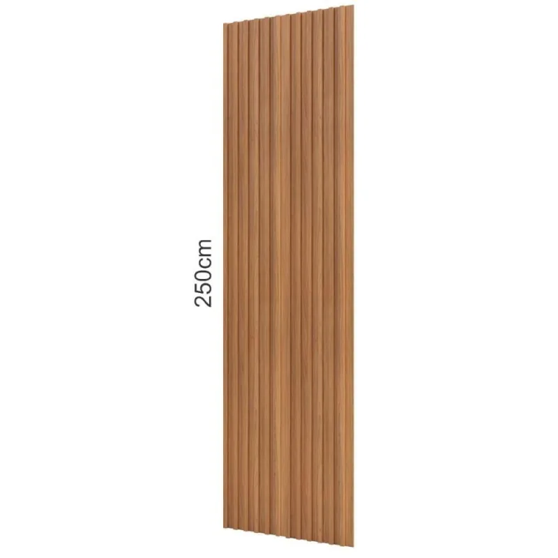 Painel PA74JJ para TV 89,5CM MDF Ripado Amadeirado Freijó Dalla Costa Móveis - OUTRAS MARCAS - Agro
