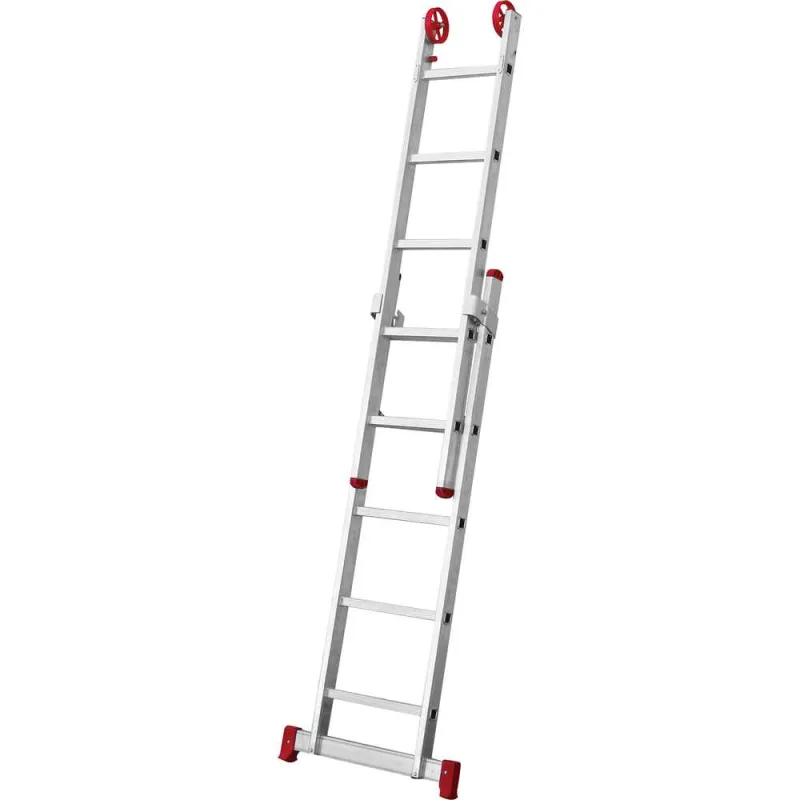Escada extensiva de abrir 5x2 degraus altura máxima 2,20m ESC0614 BOTAFOGO - BOTAFOGO