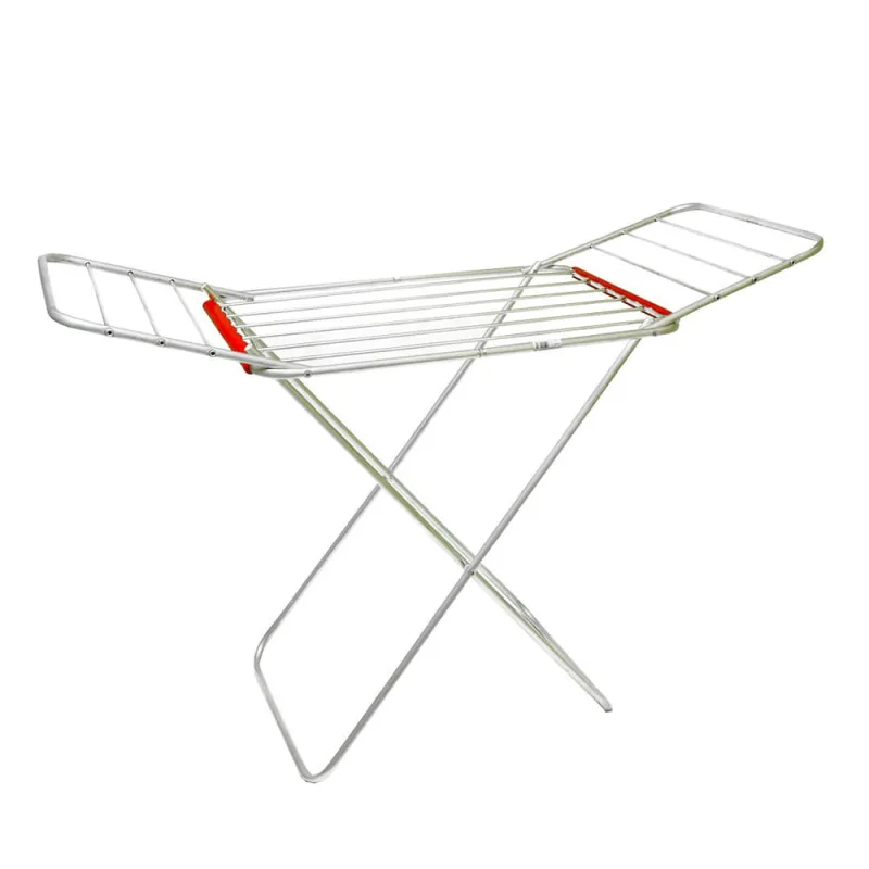 Varal de Chão Alumínio 80x56cm Botafogo Lar & Lazer com Abas Dobrável Antiferrugem - Não Disponível - Utilidades Domesticas