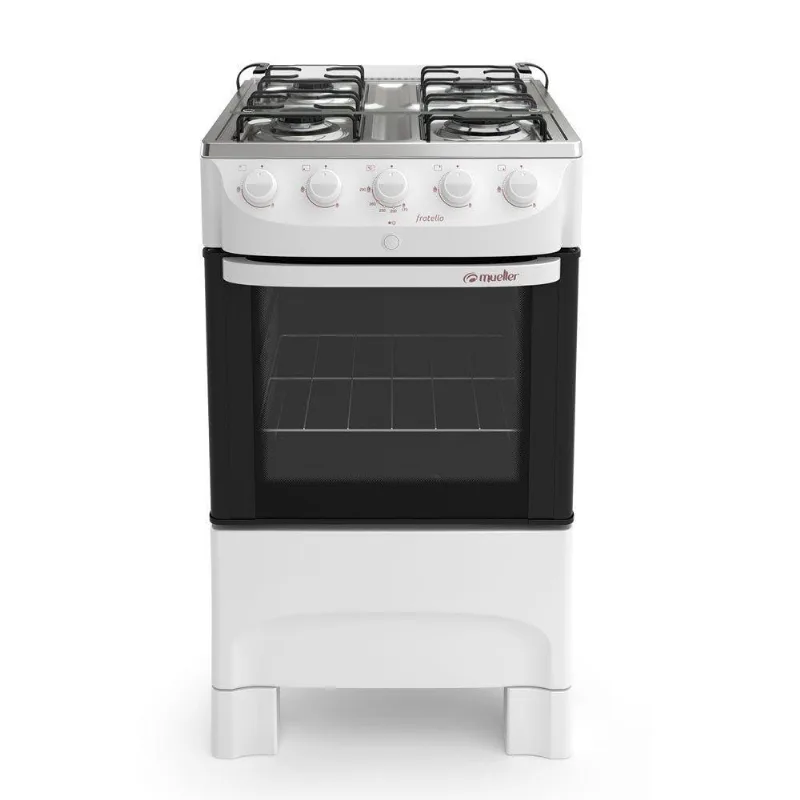 Fogao Mueller Fratello 4bc G6/g5 stile Branco Bivolt Bivolt
