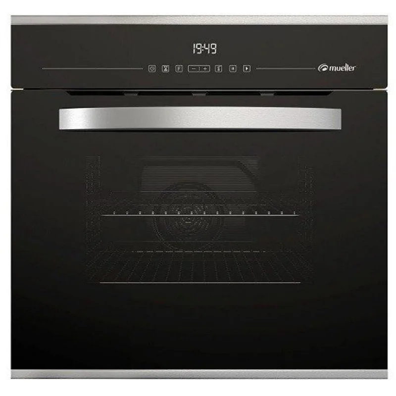 Forno Elétrico Digital De Embutir Mueller Preto 68 Litros Mfe0268g1 220v 220