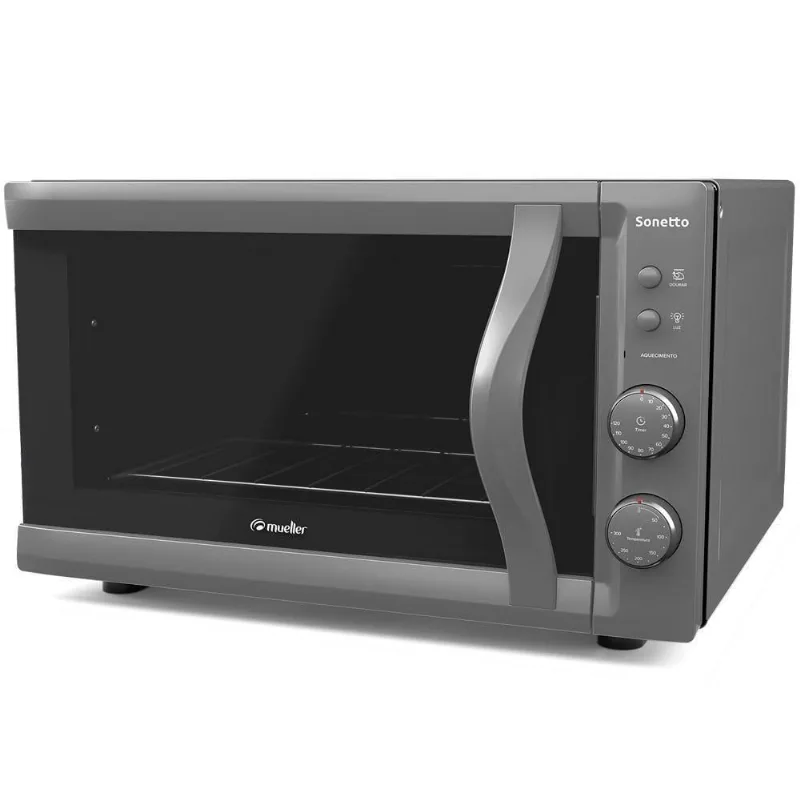 Forno Elétrico de Bancada Sonetto Grafite 44 Litros 220V