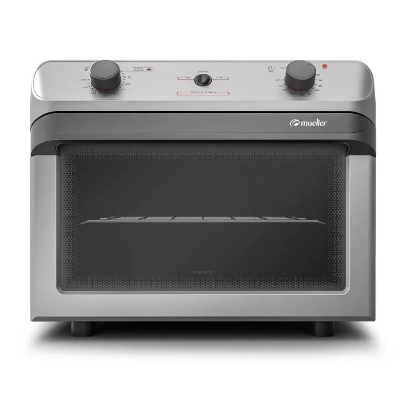 Forno Elétrico De Bancada Mueller 35Litros Prata Mfb35f 127V 110V - Mueller
