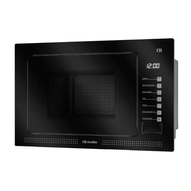 Micro-ondas De Embutir Mueller 25 Litros Preto MME25K Preto 110V - Mueller