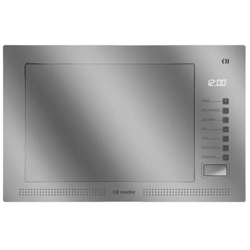 Micro-ondas de Embutir Mueller 25 Litros Espelhado MME25K 110V - Mueller - Eletrodomésticos