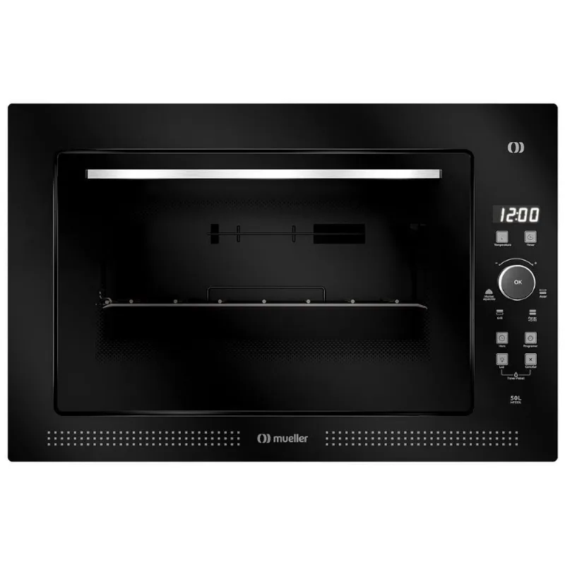 Forno Elétrico De Embutir Digital Mueller 50 Litros Preto MFE50L 110V - Mueller