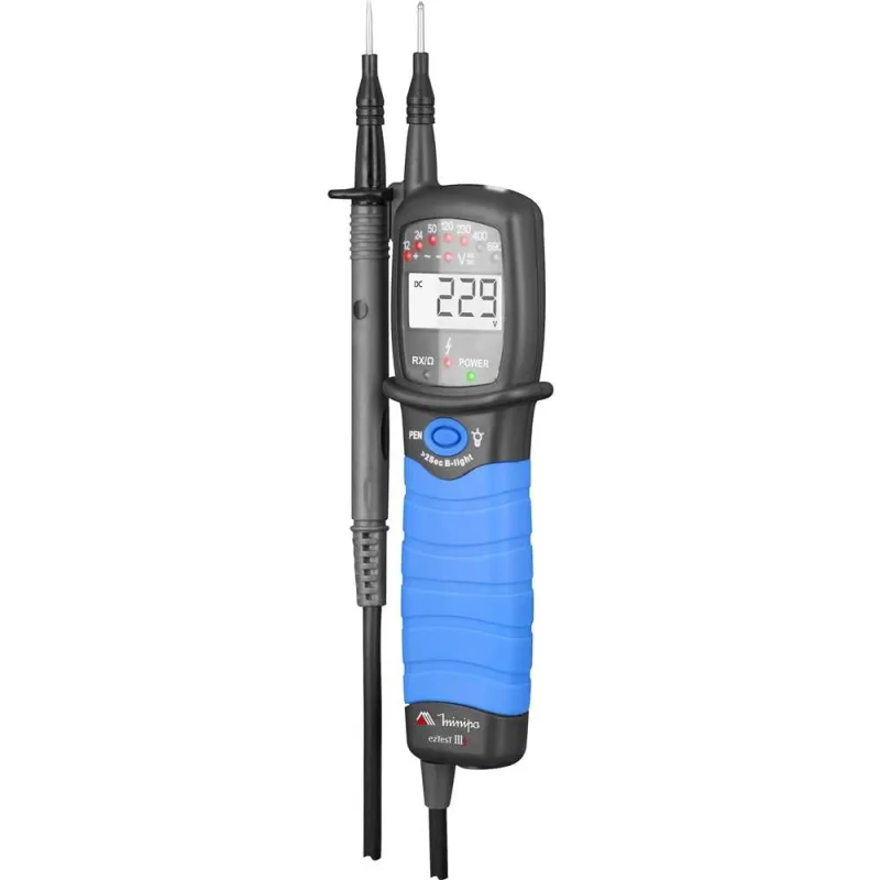 Detector de tensão, 12 V a 690 V, ezTesT III, MINIPA - MINIPA