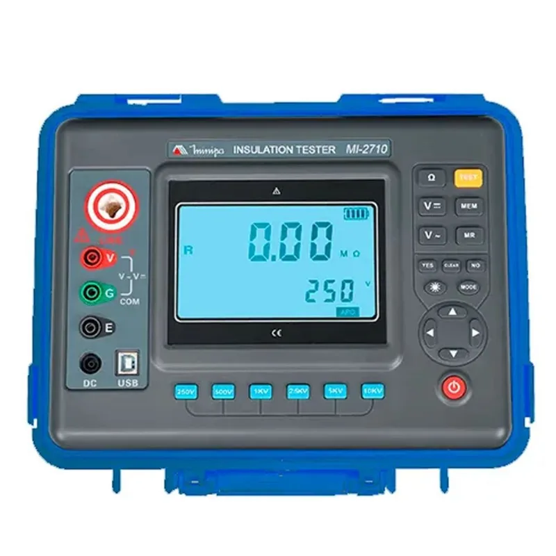 Megômetro Digital 10000VCAT III 300V Minipa MI-2710 MI-2710