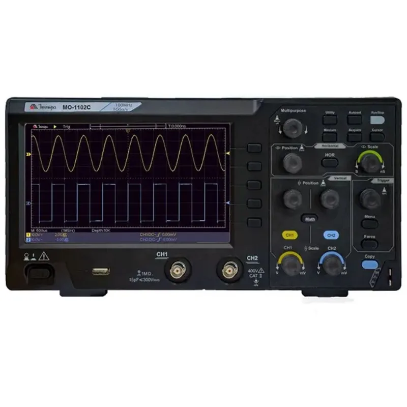 Osciloscópio Digital 2 Canais 100Mhz Minipa MO-1102C MO-1102C - MINIPA