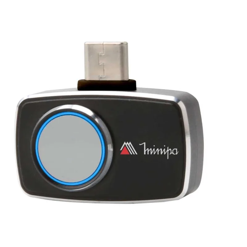 Câmera termovisora para smartphone -20°Ca 550°C USB C MINIPA - MINIPA - Medição E Teste
