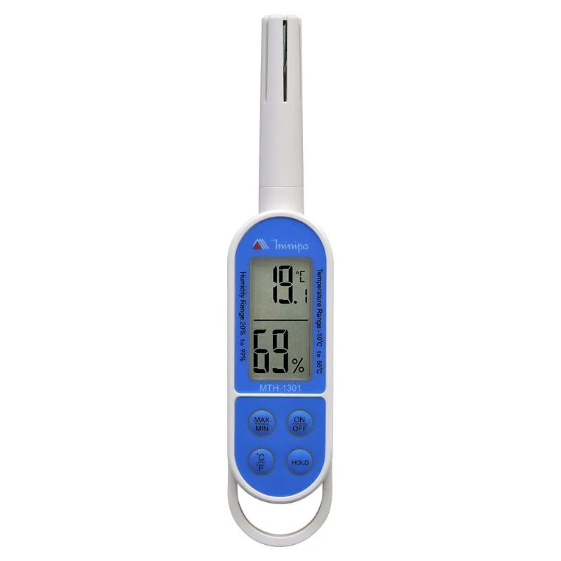 Termo Higrômetro Digital -10°C a 50°C Minipa MTH-1301 MTH-1301