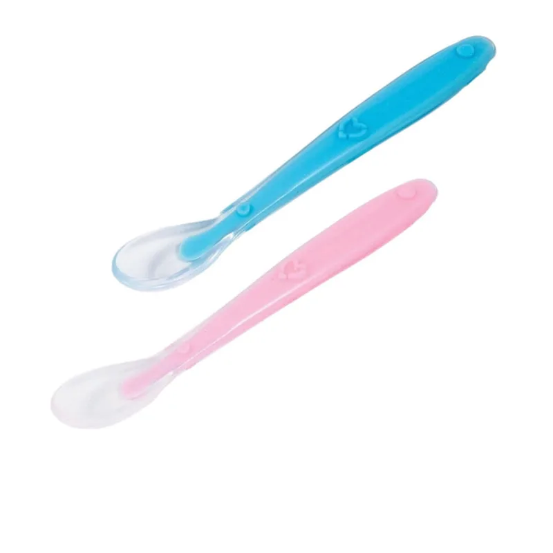 Colher Silicone Dosadora Bebê Introdução Papinha Leite Neném