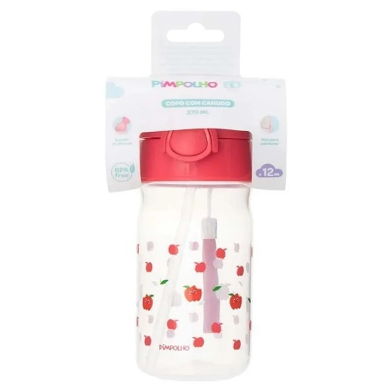 Copo Infantil Pimpolho 370ml Maçã Verde 94571 (MP)