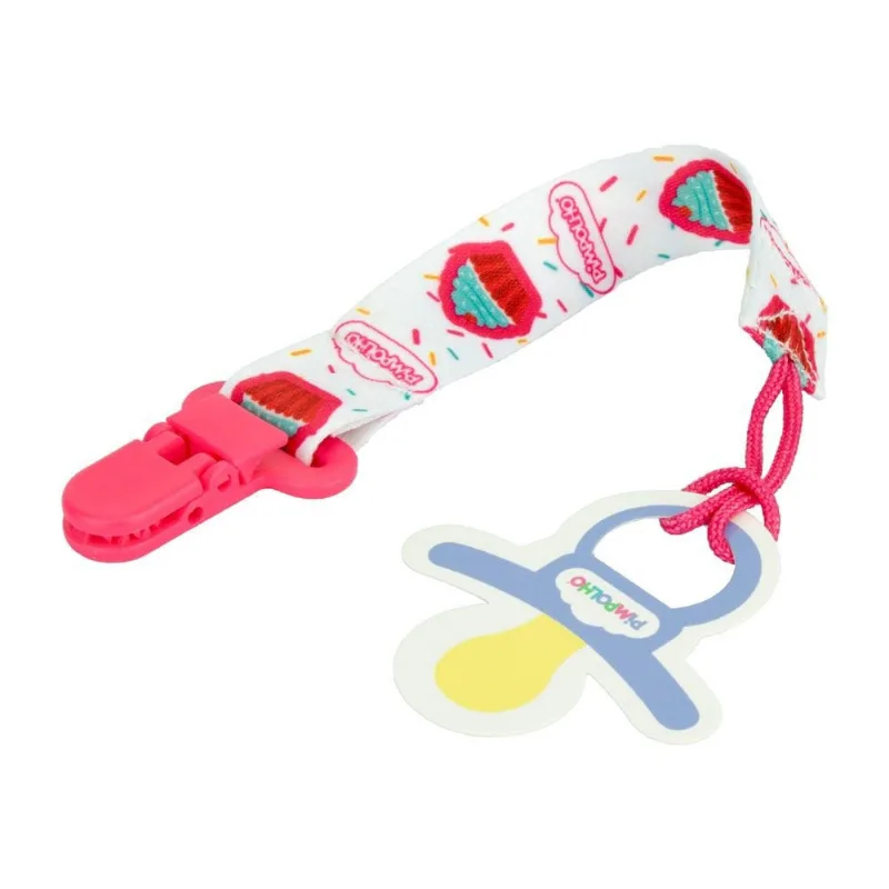 Prendedor Chupeta Pimpolho Pink/Cupcake 94943