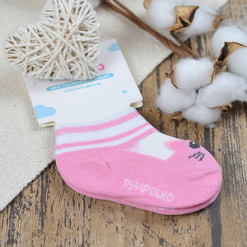 Meia Transparente Baby Pink Pink - 0 a 15