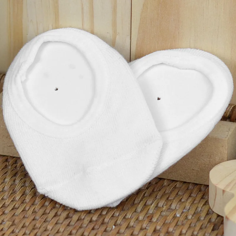 Meia Sapatilha Antiderrapante Branco Tam. 16 a 20 Branco - 21 a 25