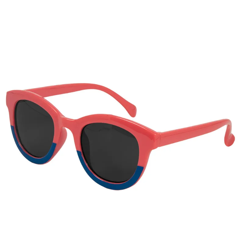 Óculos De Sol Infantil Menina Coral / Marinho Uv - Pimpolho