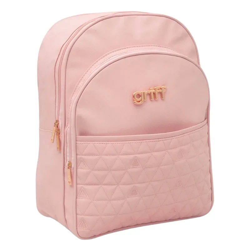 Mochila Maternidade Griff Baby 3041 Rosé