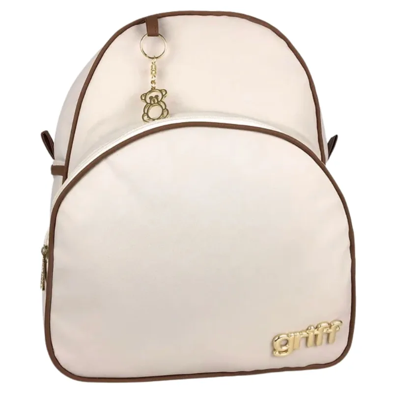 Mochila Maternidade Griff Baby 3049 Bege