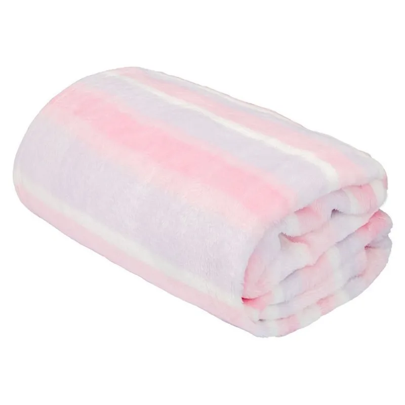Manta Pimpolho Listrada Rosa 97061 (MP)