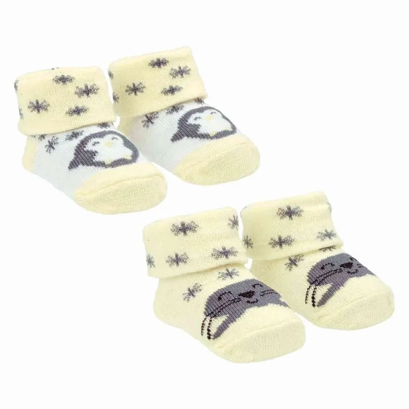 Kit Meia RN Pimpolho Pinguim e Foca 3104 (MP)
