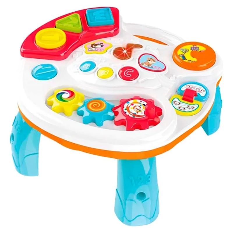 Mesa De Atividades Educativas Pimpolho Branco E Vermelho 18339 (MP)