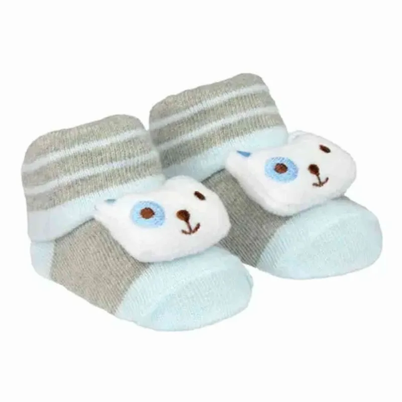 Meia RN Pimpolho Bichinho Gatinho Azul 25004 (MP)