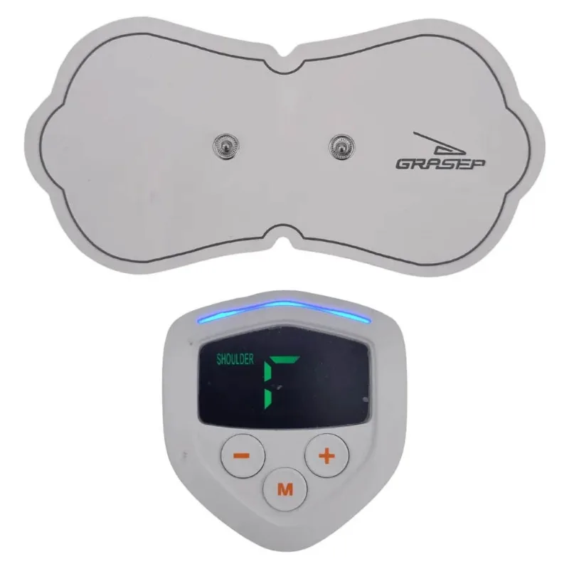 Mini Massageador Corporal Grasep D-EM08 Recarregável Branco (MP)