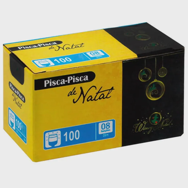 Pisca Pisca 100 Leds 8 Funções Azul Wincy
