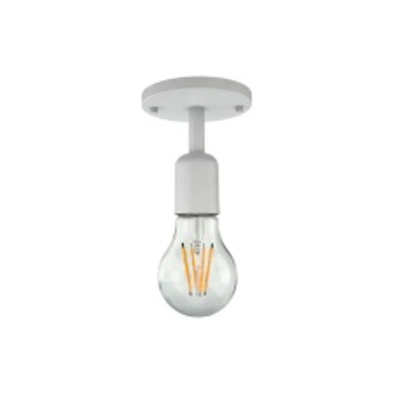 Plafon Edison Branco 1xe27 (Soquete) 127/220v (40w) Orluce
