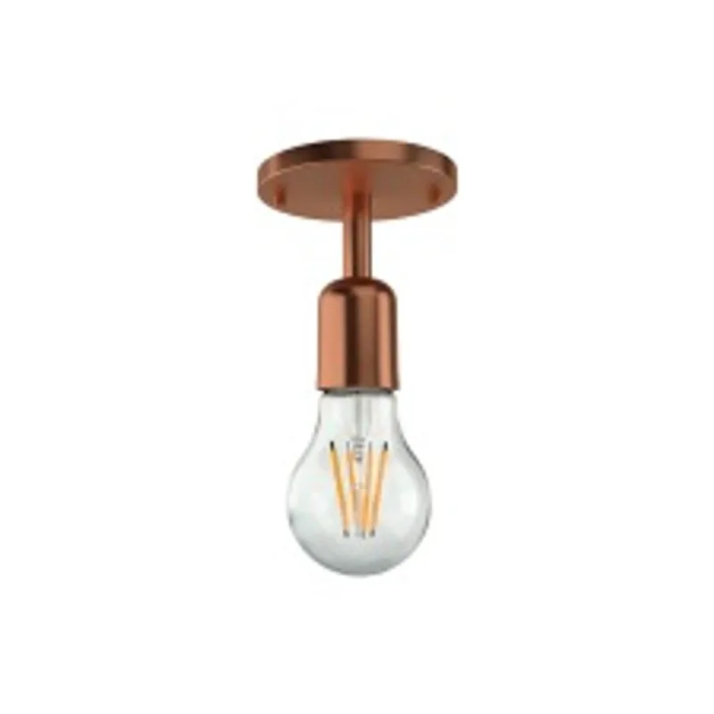Plafon Edison Bronze 1xe27 (Soquete) 127/220v (40w) Orluce