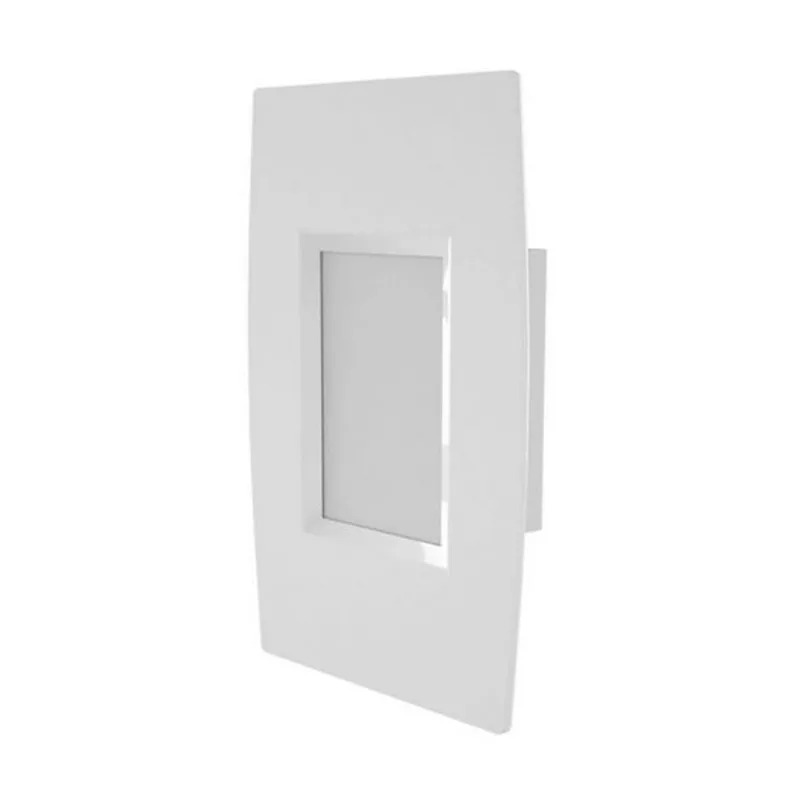 balizador led parede 2w 6000k luminatti branco bivolt - LM961