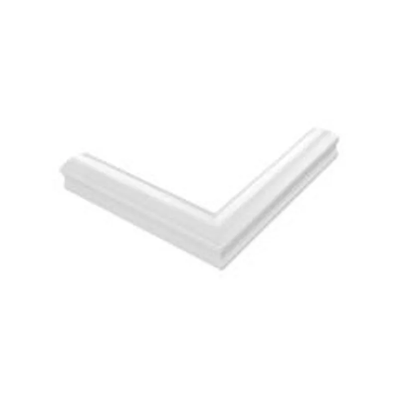 Conector para perfil sobrepor fitas 1,2cm branco conexão parede/parede Luminatti - Luminatti