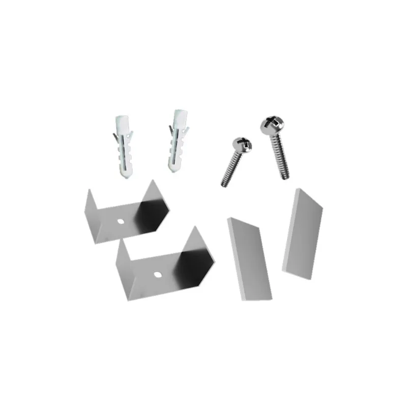 Kit De Fixação Luminatti Lm1100 Para Perfil De Sobrepor Largo - Único - Luminatti