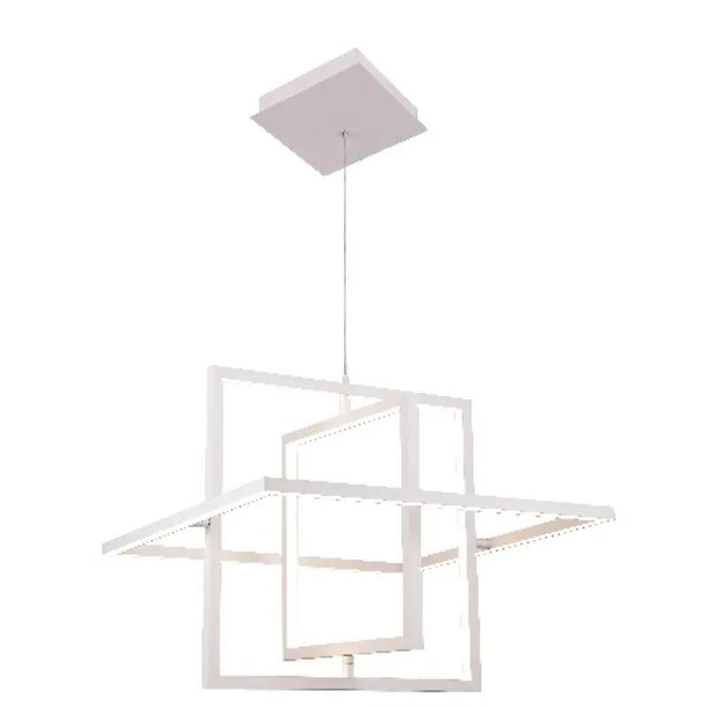 Pendente Quadrado em LED 34W 3000K Orluce