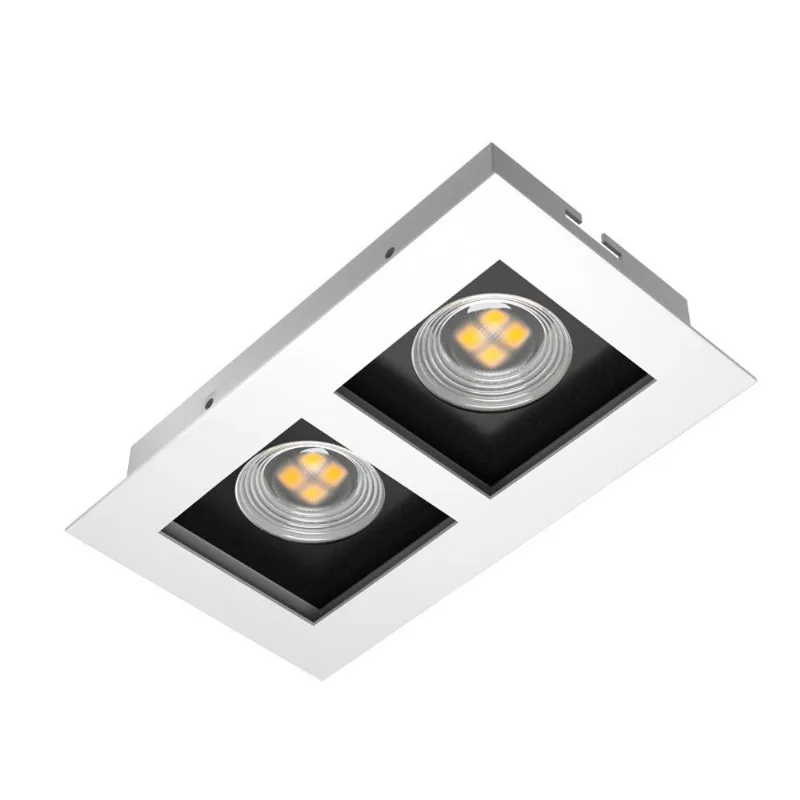 Spot de embutir par20 2 luzes e-27 bcm - ptm ORLUCE