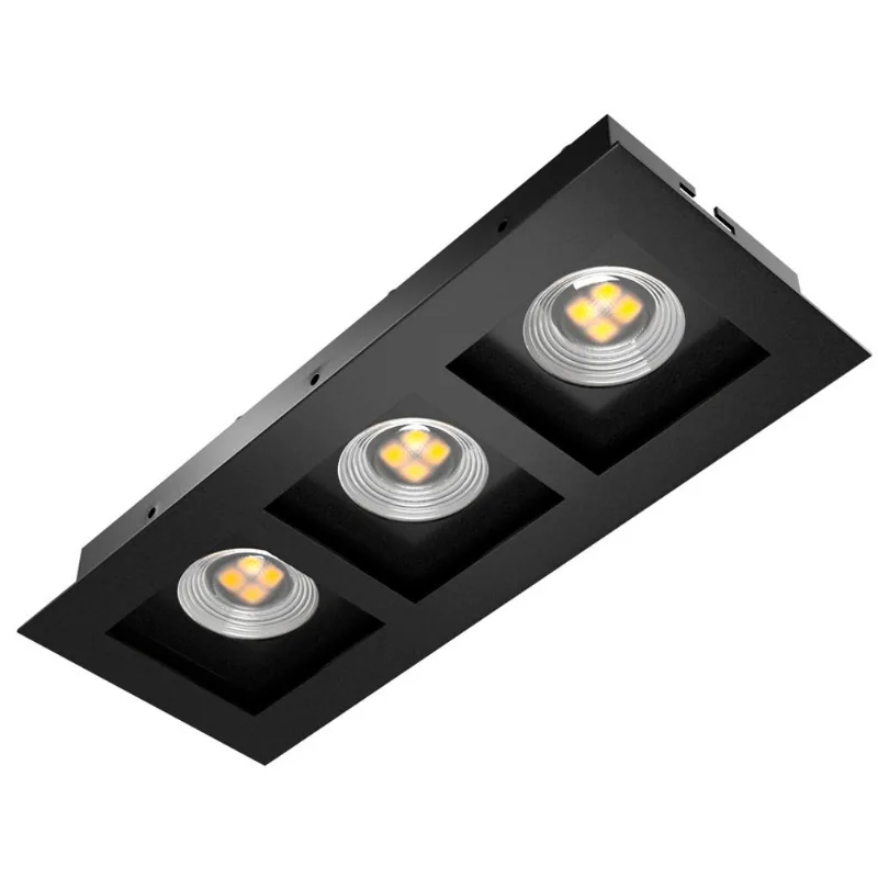 Spot de embutir par20 3 luzes e-27 ptm - ptm ORLUCE